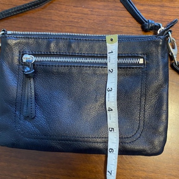 J.Jill Black Leather Crossbody Bag - Picture 10 of 11